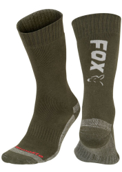 Ponoky Fox Green/Silver Thermolite Long Socks