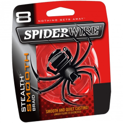 nra Spiderwire Stealth Smooth 8 / Red - erven 150m