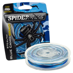 nra Spiderwire Stealth Smooth Blue Camo 8 / modr kamufl 150m